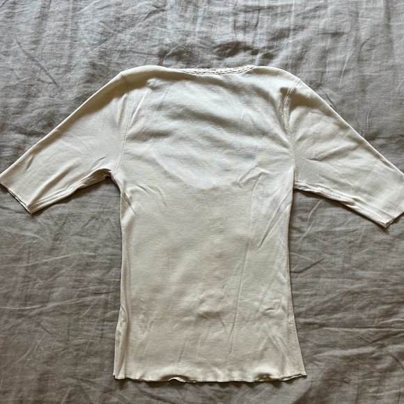 NOT FOR SALE - Doen Bea Tee in Nut Milk XS - Picture 4 of 6
